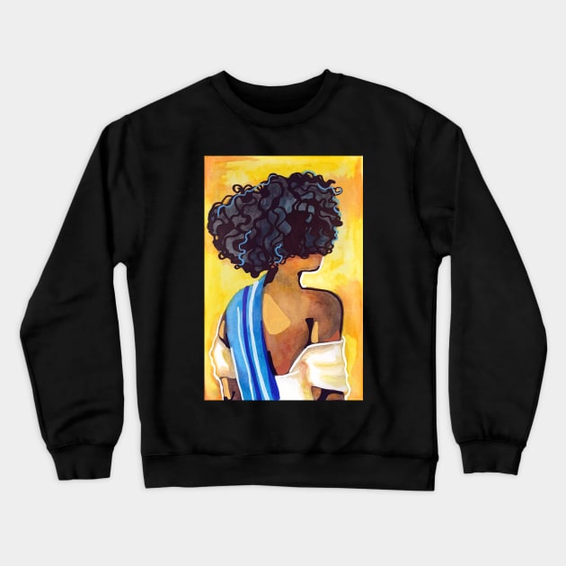 Silk Crewneck Sweatshirt by DomoINK